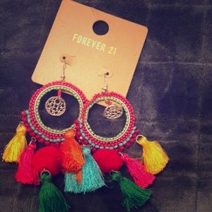 Forever 21 tassel earrings